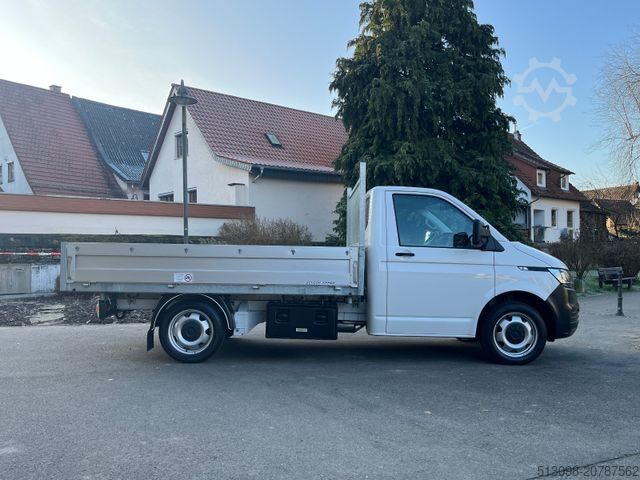 Tipper van VOLKSWAGEN T6.1 2.0 TDI 3X SEITENKIPPER DSG SHZ AHK 1.HAND
