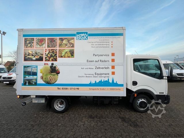 Vrachtwagen met bakwagen NISSAN Cabstar 35.11 Maxi Koffer*Ladeboardwand*Garantie