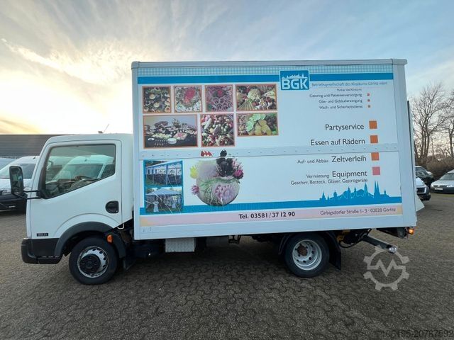 Vrachtwagen met bakwagen NISSAN Cabstar 35.11 Maxi Koffer*Ladeboardwand*Garantie