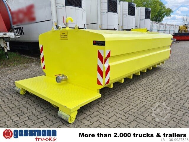 Afzetcontainer  Wassertank-Abrollbehälter ca. 13m³/12.700L