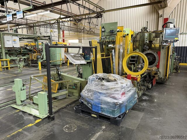 Dækmonteringsmaskine med tre varme knive GoodYear S.A. Formenbauwerk BRC III R1 E84