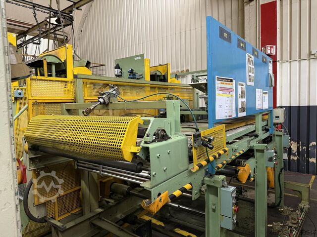 Dækmonteringsmaskine med tre varme knive GoodYear S.A. Formenbauwerk BRC III R1 E84