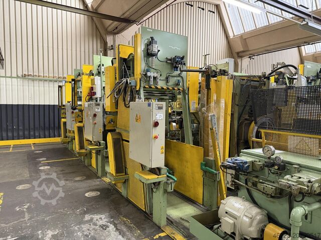 Dækmonteringsmaskine med tre varme knive GoodYear S.A. Formenbauwerk BRC III R1 E84