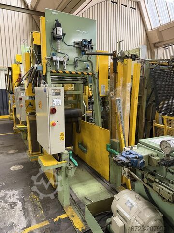 Dækmonteringsmaskine med tre varme knive GoodYear S.A. Formenbauwerk BRC III R1 E84