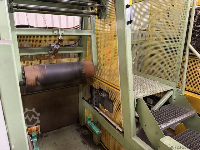 Dækmonteringsmaskine med tre varme knive GoodYear S.A. Formenbauwerk BRC III R1 E84