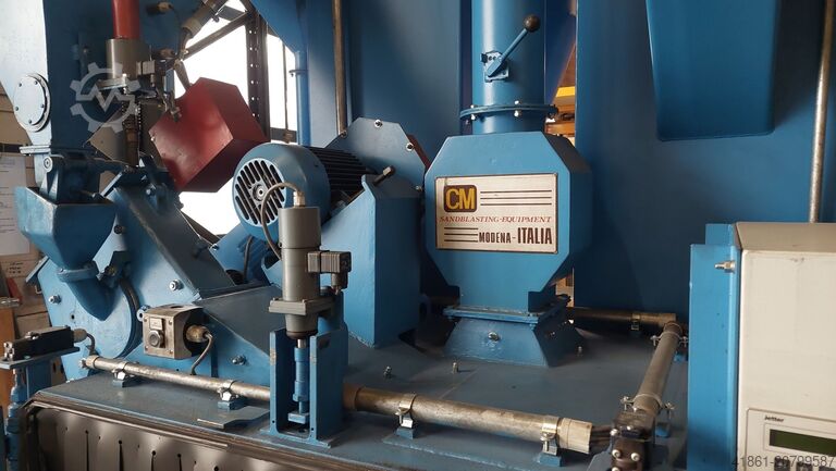 Slingerwiel - Draaizwenktafel - Straalcabine CM Mod. T 1000