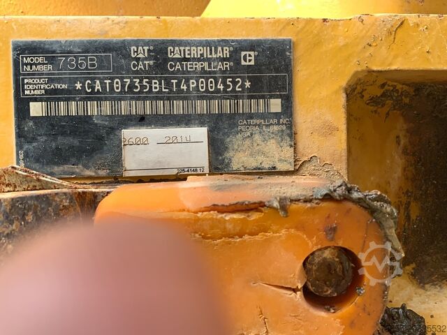 Articulated Dump Truck Caterpillar 735B