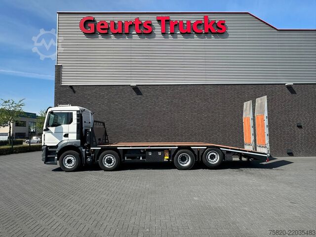 Autotransporter MAN TGS 35.520 8X2 OPRIJWAGEN/MACHINE TRANSPORTER/P...