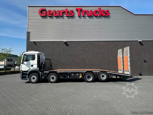 Autotransporter MAN TGS 35.520 8X2 OPRIJWAGEN/MACHINE TRANSPORTER/P...