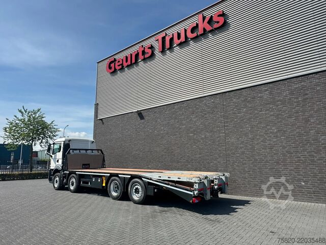 Autotransporter MAN TGS 35.520 8X2 OPRIJWAGEN/MACHINE TRANSPORTER/P...
