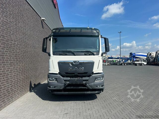 Autotransporter MAN TGS 35.520 8X2 OPRIJWAGEN/MACHINE TRANSPORTER/P...