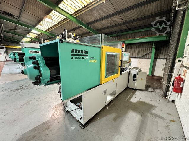GERESERVEERD: Arburg 470 C 1500-400 (Bedrijfsuren: 33.165!) Arburg 470 C 1500-400