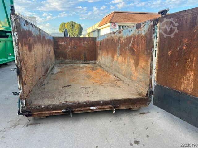 Camión portacontenedores de gancho  CONTAINER SCARRABILE USATO A CIELO APERTO