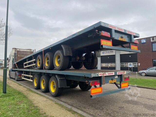 Plattformanhänger Haan OPL 45 Heavy Duty (45Ton) / Rungen-Potholes / N...