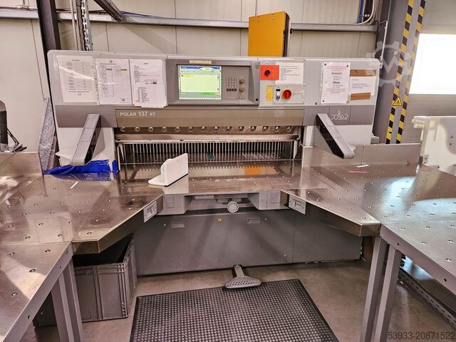 Papier snijmachine Polar 137 XT