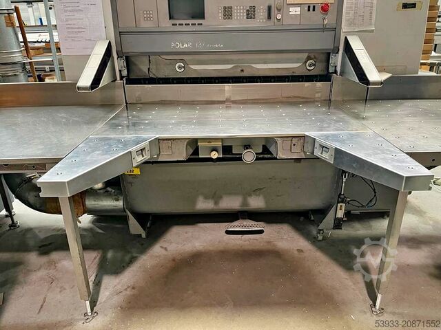 Papier snijmachine Polar 137-ED