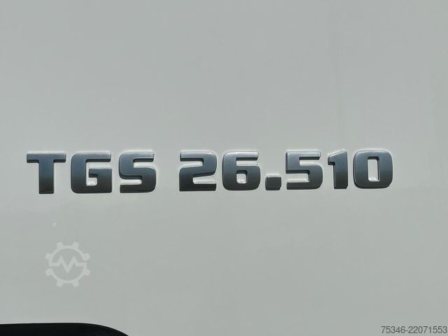 Camion-benne tricar MAN TGS/26.510/6x4 BL/Bordmatik/Retarder/90to/82 tkm