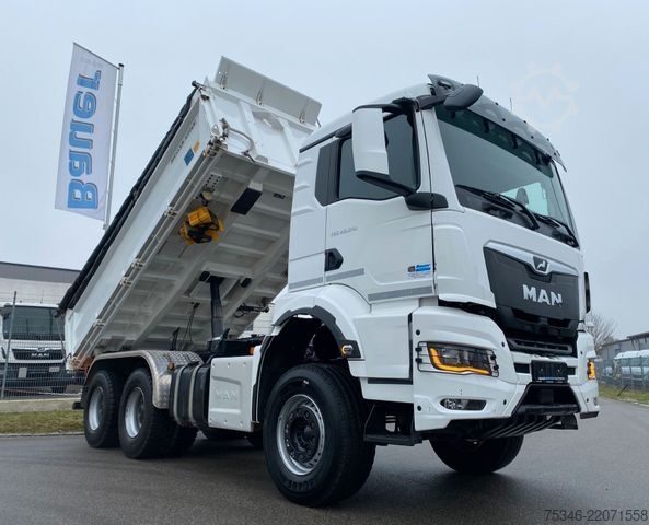 Camion benne MAN TGS/26.510/6x4 BL/Bordmatik/Retarder/90to/82 tkm