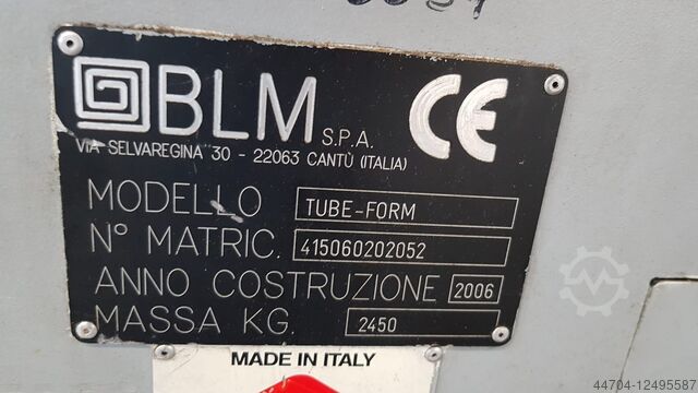 Maskine til formning af rørender BLM Tube Form 32x1,5