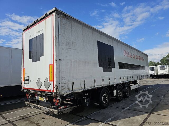 Schuifzeilen KRONE SD STEERAXLE TAILLIFT
