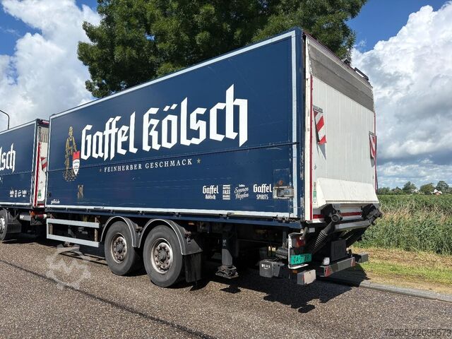 βαλίτσα WEB Trailer ZPRASQ 18 GETRÄNKE / BPW / DISC / LOADING LIFT