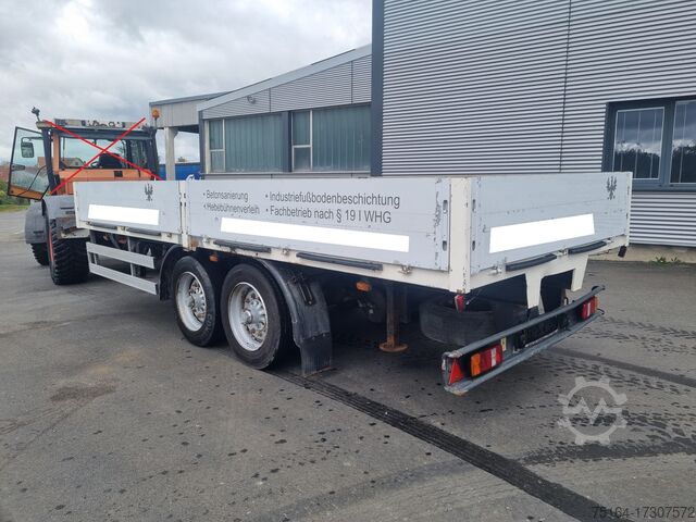 Remolque con plataforma abierta Theiml TH 10,5
