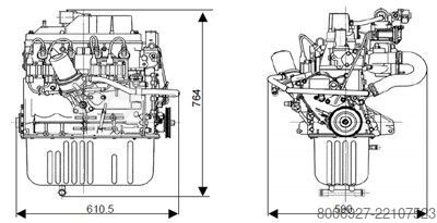 Gasmotor Toyota 4Y