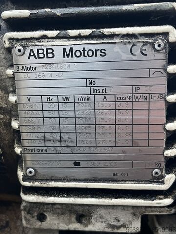 Silnik elektryczny ABB 15kw, r/min2920