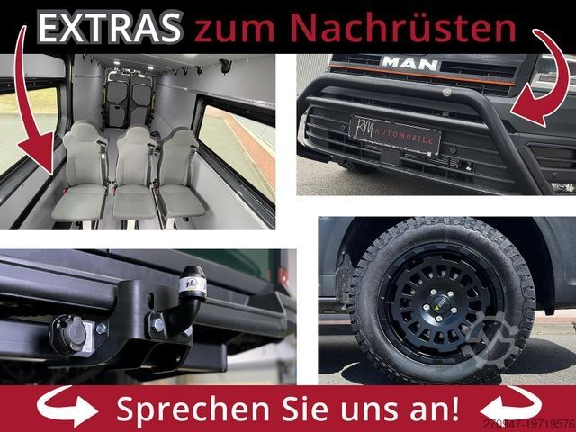 Bestelwagen met verhoogd dak MAN TGE 3.180 L3H3 Kasten 4x4 AHK ACC LED NAV SITZHZ