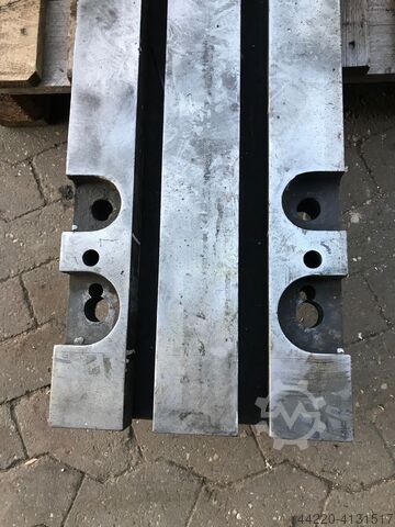 Klemmen plaat aus Guß 2000 mm x 315 mm