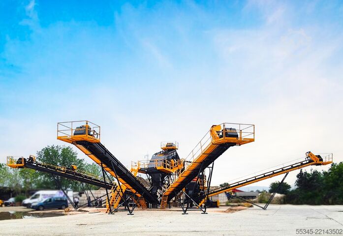 Kırma ekipmanı / kırma tesisi FABO Crushing Plant Stationary Crushing Plant 150-200 TPH