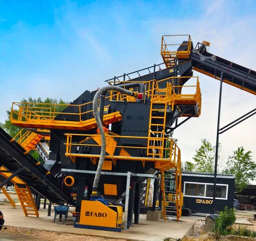 Kırma ekipmanı / kırma tesisi FABO Crushing Plant Stationary Crushing Plant 150-200 TPH