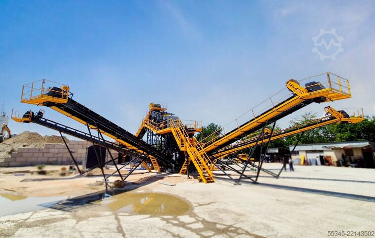 Kırma ekipmanı / kırma tesisi FABO Crushing Plant Stationary Crushing Plant 150-200 TPH