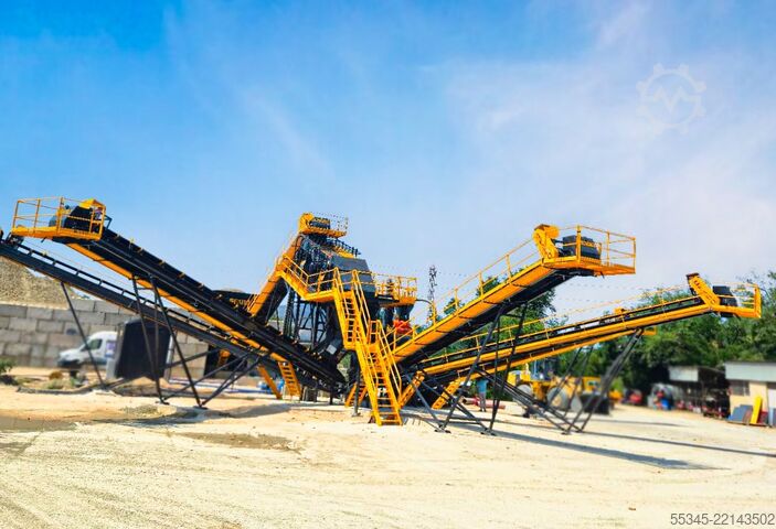 Kırma ekipmanı / kırma tesisi FABO Crushing Plant Stationary Crushing Plant 150-200 TPH