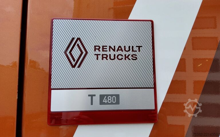 Standaard-SZM Renault T480 SLEEPERCAB 4x2 - 13 LITER - EURO 6 - MIRRO...