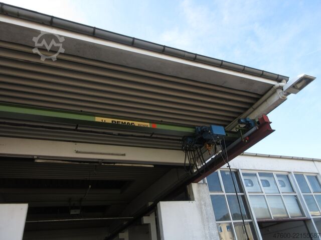 Vince Tipi, Salon Vinci, Ray Aralığı 6700 mm Demag Hallenkran Brückenkran Kran 1t Kran Seilzug PLV 1000Kg Spur 6,7m Hub 4m