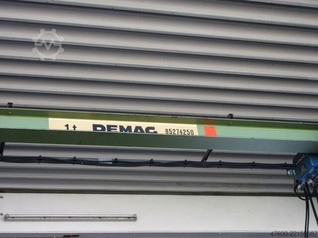 Vince Tipi, Salon Vinci, Ray Aralığı 6700 mm Demag Hallenkran Brückenkran Kran 1t Kran Seilzug PLV 1000Kg Spur 6,7m Hub 4m