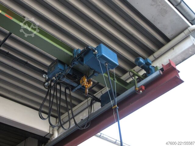 Vince Tipi, Salon Vinci, Ray Aralığı 6700 mm Demag Hallenkran Brückenkran Kran 1t Kran Seilzug PLV 1000Kg Spur 6,7m Hub 4m