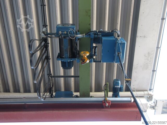 Vince Tipi, Salon Vinci, Ray Aralığı 6700 mm Demag Hallenkran Brückenkran Kran 1t Kran Seilzug PLV 1000Kg Spur 6,7m Hub 4m
