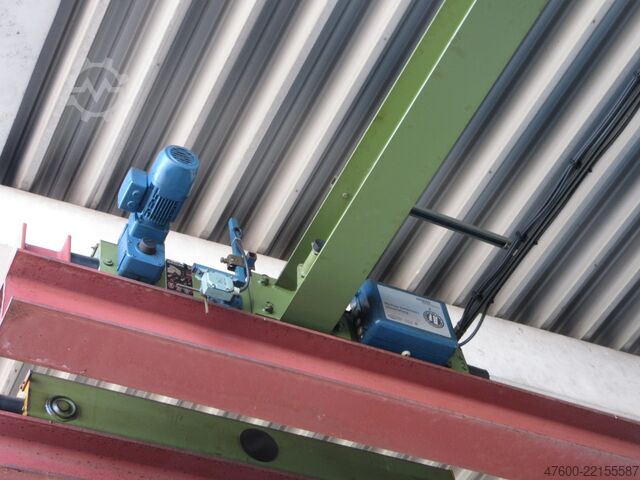 Vince Tipi, Salon Vinci, Ray Aralığı 6700 mm Demag Hallenkran Brückenkran Kran 1t Kran Seilzug PLV 1000Kg Spur 6,7m Hub 4m