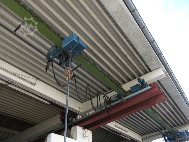 Vince Tipi, Salon Vinci, Ray Aralığı 6700 mm Demag Hallenkran Brückenkran Kran 1t Kran Seilzug PLV 1000Kg Spur 6,7m Hub 4m
