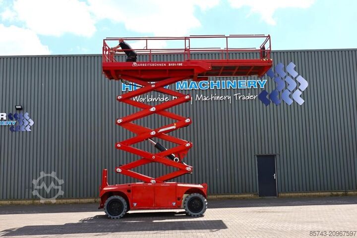 Ascensore a forbice PB Lifttechnik S151-19E 4x4 Electric, 4x4 Drive, 15m Working Heig