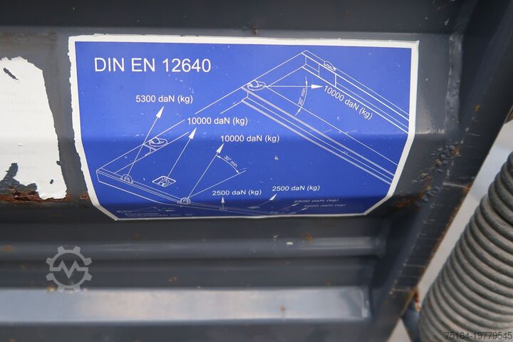 Üç yönlü damperli treyler Woermann GALA 119.51/242