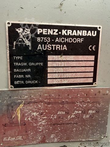 Autocamion basculant tridirecțional MAN TGS 41.480 8x4 Kipper+Kran Penz/Intarder