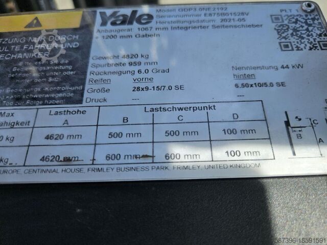 Diesel Forklift Yale GDP30N