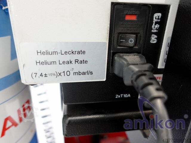 Próba szczelności: metoda wąchaczowa i próżniowa Pfeiffer HLT 560 Helium - Lecksuchgerät