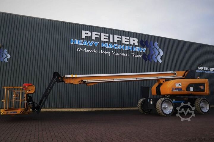 Telescopic boom lift XCMG XGS28E Valid inspection, *Guarantee! Diesel, 4x4 D