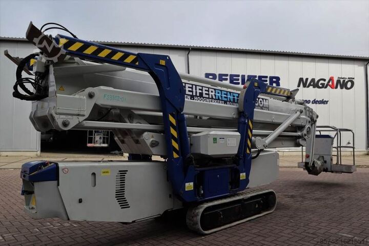 Piattaforma di lavoro telescopica articolata Falcon FS330Z Bi-Energy, Diesel - Battery, 33m Working He