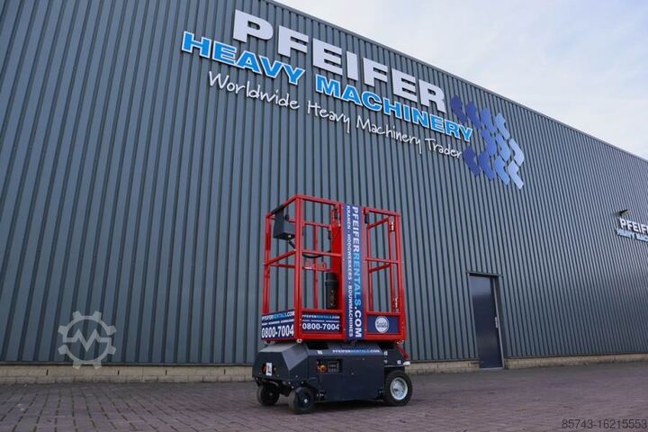 Scharnierende telescopische hoogwerker Bravi LUI HD WD Leonardo New, Electric, 4.90m Working He