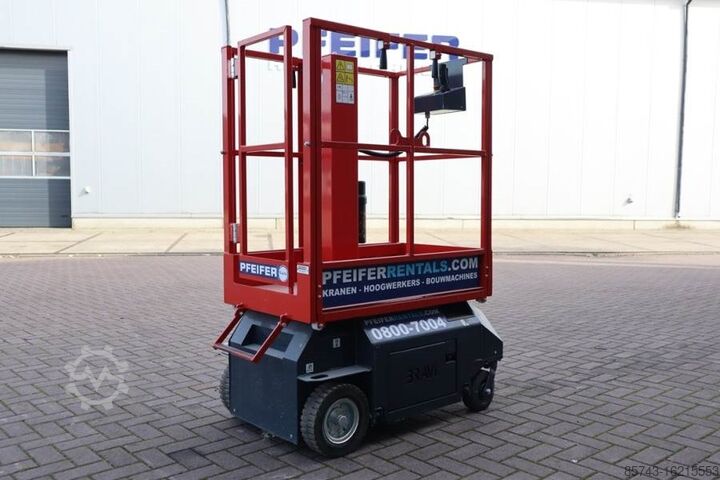 Scharnierende telescopische hoogwerker Bravi LUI HD WD Leonardo New, Electric, 4.90m Working He